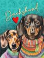 Monsoon Publishing: Dachshund Coloring Book for Adults, Buch