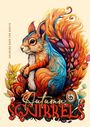 Monsoon Publishing: Autumn Squirrels Coloring Book for Adults, Buch