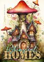Monsoon Publishing: Whimsical Homes Coloring Book for Adults, Buch