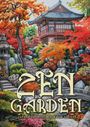 Monsoon Publishing: Zen Garden Japan Coloring Book for Adults, Buch