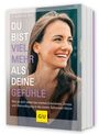 "JEANNINE MIK: DU BIST VIEL MEHR ALS DEINE GEFÜHLE" plus eine lachende Frau und ein gelbes GU-Logo.
