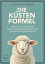 Text: „DIE KÜSTEN FORMEL“, „Julia Brinckman“, „Was wir von norddeutscher Gelassenheit lernen“. Illustration: Schaf.