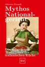 "Mythos Nationalgericht: Die erfundenen Traditionen der italienischen Küche" von Alberto Grandi. Frau kocht Pasta.