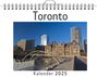 Finn Schäfer: Toronto - (Wandkalender 2025, Kalender DIN A4 quer, Monatskalender im Querformat mit Kalendarium, das perfekte Geschenk), KAL