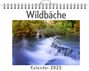 Emilia Lehmann: Wildbäche - (Wandkalender 2025, Kalender DIN A4 quer, Monatskalender im Querformat mit Kalendarium, das perfekte Geschenk), KAL