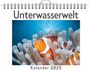 Ben Becker: Unterwasserwelt - (Wandkalender 2025, Kalender DIN A4 quer, Monatskalender im Querformat mit Kalendarium, das perfekte Geschenk), KAL