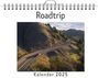 Oliver Schulz: Roadtrip - (Wandkalender 2025, Kalender DIN A4 quer, Monatskalender im Querformat mit Kalendarium, das perfekte Geschenk), KAL