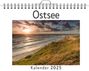 Tim Lehmann: Ostsee - (Wandkalender 2025, Kalender DIN A4 quer, Monatskalender im Querformat mit Kalendarium, das perfekte Geschenk), KAL