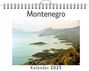 Jakob Bauer: Montenegro - (Wandkalender 2025, Kalender DIN A4 quer, Monatskalender im Querformat mit Kalendarium, das perfekte Geschenk), KAL