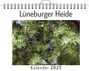 Luisa Werner: Lüneburger Heide - (Wandkalender 2025, Kalender DIN A4 quer, Monatskalender im Querformat mit Kalendarium, das perfekte Geschenk), KAL