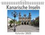 Luca Lange: Kanarische Inseln - (Wandkalender 2025, Kalender DIN A4 quer, Monatskalender im Querformat mit Kalendarium, das perfekte Geschenk), KAL