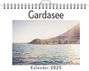 Emil Möller: Gardasee - (Wandkalender 2025, Kalender DIN A4 quer, Monatskalender im Querformat mit Kalendarium, das perfekte Geschenk), KAL