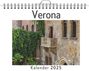 Laura Lange: Verona - (Wandkalender 2025, Kalender DIN A4 quer, Monatskalender im Querformat mit Kalendarium, das perfekte Geschenk), KAL