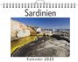 Emily Wolf: Sardinien - (Wandkalender 2025, Kalender DIN A4 quer, Monatskalender im Querformat mit Kalendarium, das perfekte Geschenk), KAL