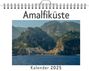 Ben Schwarz: Amalfiküste - (Wandkalender 2025, Kalender DIN A4 quer, Monatskalender im Querformat mit Kalendarium, das perfekte Geschenk), KAL