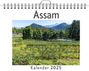 Paul Herrmann: Assam - (Wandkalender 2025, Kalender DIN A4 quer, Monatskalender im Querformat mit Kalendarium, das perfekte Geschenk), KAL