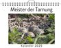 Laura Krause: Meister der Tarnung - (Wandkalender 2025, Kalender DIN A4 quer, Monatskalender im Querformat mit Kalendarium, das perfekte Geschenk), KAL