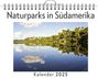 Leah Richter: Naturparks in Südamerika - (Wandkalender 2025, Kalender DIN A4 quer, Monatskalender im Querformat mit Kalendarium, das perfekte Geschenk), KAL