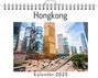 Ben Fuchs: Hongkong - (Wandkalender 2025, Kalender DIN A4 quer, Monatskalender im Querformat mit Kalendarium, das perfekte Geschenk), KAL