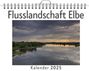 Ava Kaiser: Flusslandschaft Elbe, KAL