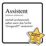 Marie Meyer: Assistent, Buch