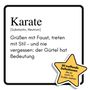 Julia Keller: Karate, Buch