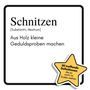 Noah Becker: Schnitzen, Buch