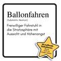 Louis Lang: Ballonfahren, Buch