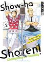 "show-ha Shoten! Champions of Comedy", Text: Akinari Asakura, Zeichnungen: Takeshi Obata. Zwei junge Männer hinter Mikrofon.