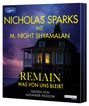 Nicholas Sparks: Remain - Was von uns bleibt, MP3,MP3