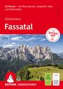 Franz Hauleitner: ROTHER Wanderführer Dolomiten - Fassatal. 52 Touren - mit Rosengarten, Langkofel, Sella und Marmolada, Buch