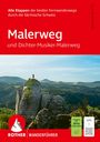 Verena Schmidt: ROTHER Wanderführer Malerweg und Dichter-Musiker-Maler-Weg. Alle Etappen der beiden Fernwanderwege durch die Sächsische Schweiz., Buch