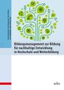 Bildungsmanagement zur Bildung für nachhaltige Entwicklung in Hochschule und Weiterbildung, Buch