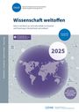 "Wissenschaft weltoffen 2025", "daten und fakten internationalität", Weltkarte, Netzwerk-Icons, Logos des DAAD und DZHW.