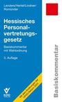 Dirk Lenders: Hessisches Personalvertretungsgesetz, Buch