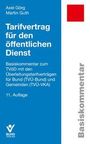 „Tarifvertrag für den öffentlichen Dienst. Basiskommentar. 11. Auflage.“ Blaues Cover, rote und weiße Akzente.