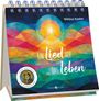 Text: Niklaus Kuster, Ein Lied auf das Leben, Franz von Assisi, Der Sonnengesang. Farbenfrohe abstrakte Illustration.