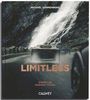 Text oben: "MICHAEL DÖRRENBERG". Großtext Mitte: "LIMITLESS". Untertitel: "SUPERCARS NORWAY TOURS". Unten: "CALVENDY". Auto fährt auf Straße.