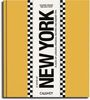 Titel: New York. Gelbes Buch mit schwarz-weißen Streifen in der Mitte. Autoren: Naomie Seidner, Melinda Pink. Verlag: Callwey.