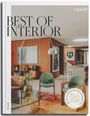 „Best of Interior“, elegante Wohnzimmeransicht mit modernen Möbeln und harmonischer Farbgestaltung.