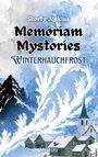 Oben steht "Shorty Jenkins Memoriam Mystories Winterhauchfrost". Unten eine verschneite Dorf-Illustration vor Bergen.