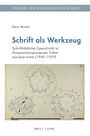 Elena Minetti: Schrift als Werkzeug, Buch