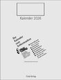Emil Fink: Kalender zum Selbermachen 2026, KAL
