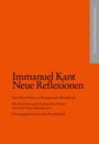 : Immanuel Kant: Neue Reflexionen, Buch