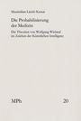 Text: "Maximilian László Kassai, Die Probabilisierung der Medizin, Die Theorien von Wolfgang Wieland im Zeichen der Künstlichen Intelligenz, MPh 20." Beige Hintergrund mit dezenter Textur.