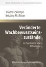 Titel: "Veränderte Wachbewusstseinszustände in Psychiatrie und Ethnologie." Hintergrund zeigt eine antike Statue.
