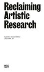 : Reclaiming Artistic Research, Buch