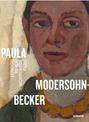 „Paula Modersohn-Becker: London, Berlin, Worpswede, Paris“. Illustration eines Gesichts mit intensiven Farben und Details.