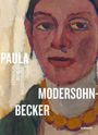 PAULA MODERSOHN-BECKER, LONDON BERLIN WORPSWEDE PARIS. Ein Gemälde einer Frau mit Halskette in warmen Farben.