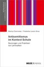 Marina Chernivsky: Antisemitismus im Kontext Schule, Buch